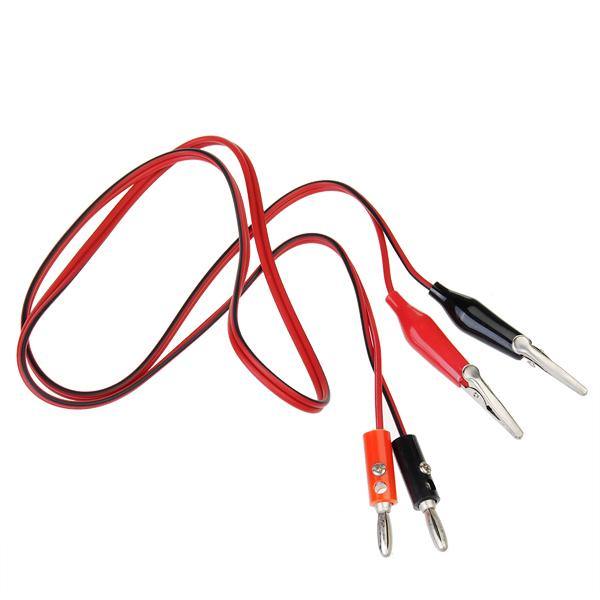 DANIU Mini Alligator Clip Test Lead Cable for Digital Multimeters - MRSLM