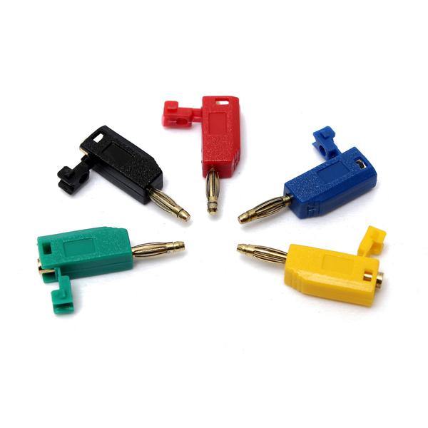 5 Colors 2mm Banana Plug Connector Jack For Speaker Amplifier Test Probes Terminals Cooper - MRSLM