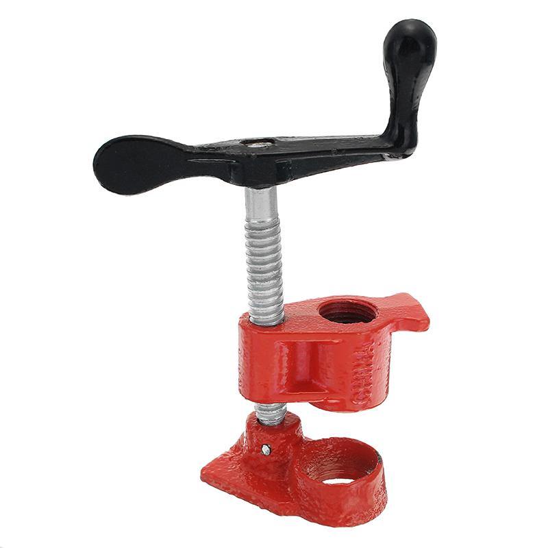 1/2inch Wood Gluing Pipe Clamp Set Heavy Duty Profesional Wood Working Cast Iron Carpenter's Clamp - MRSLM