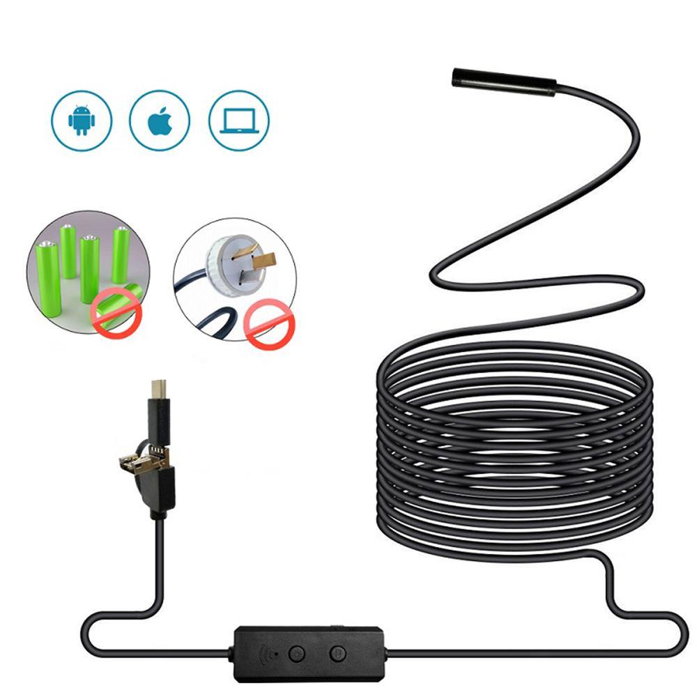 F160 HD 720P WIFI Borescope Hard Wire Support IOS Android 1280*720 Sensor Scale - MRSLM