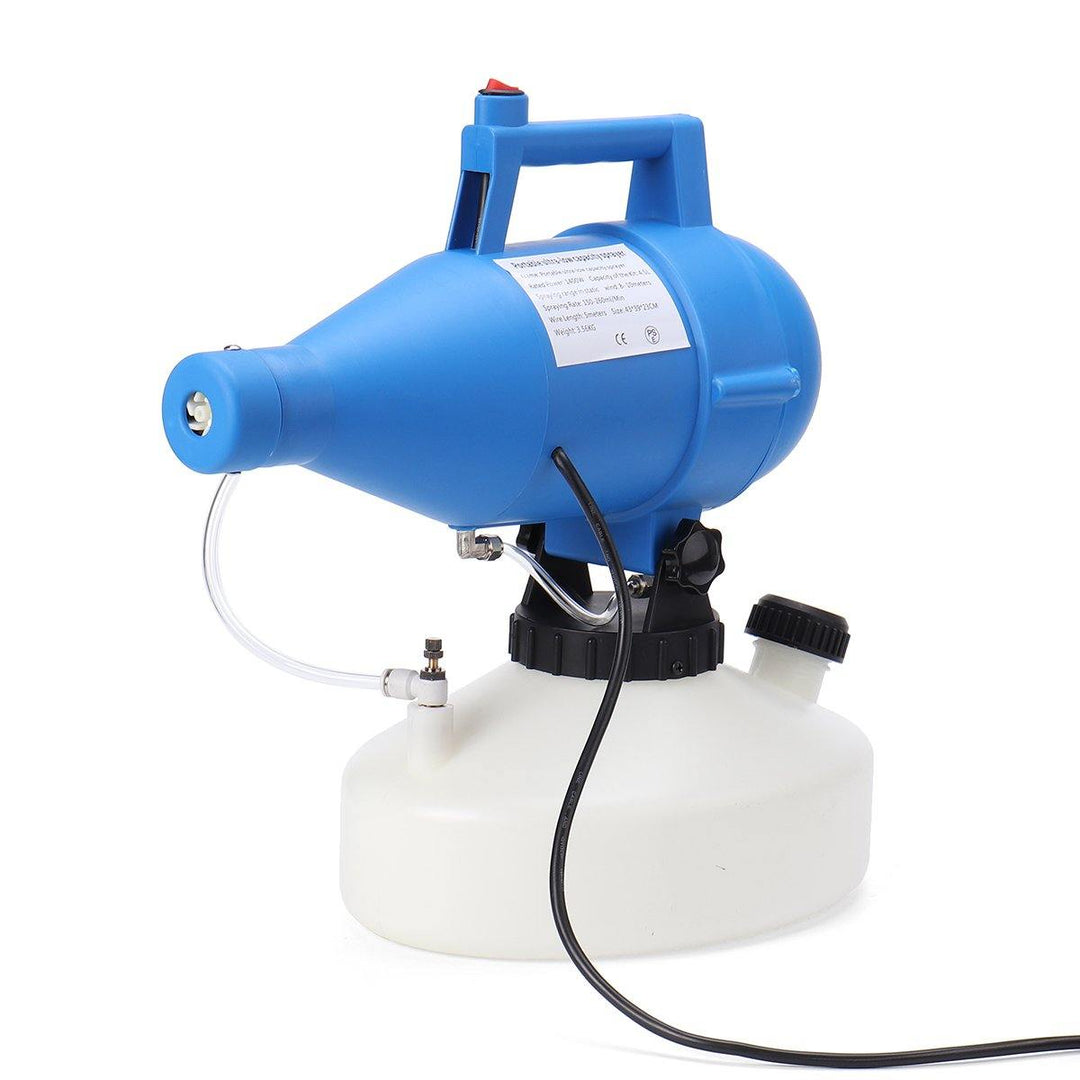 1400W 4.5L Electric Fogger ULV Sprayer Disinfection Sterilization Insecticide Farming Office &Industrial EU/US 60HZ/50HZ 110V/220V - MRSLM