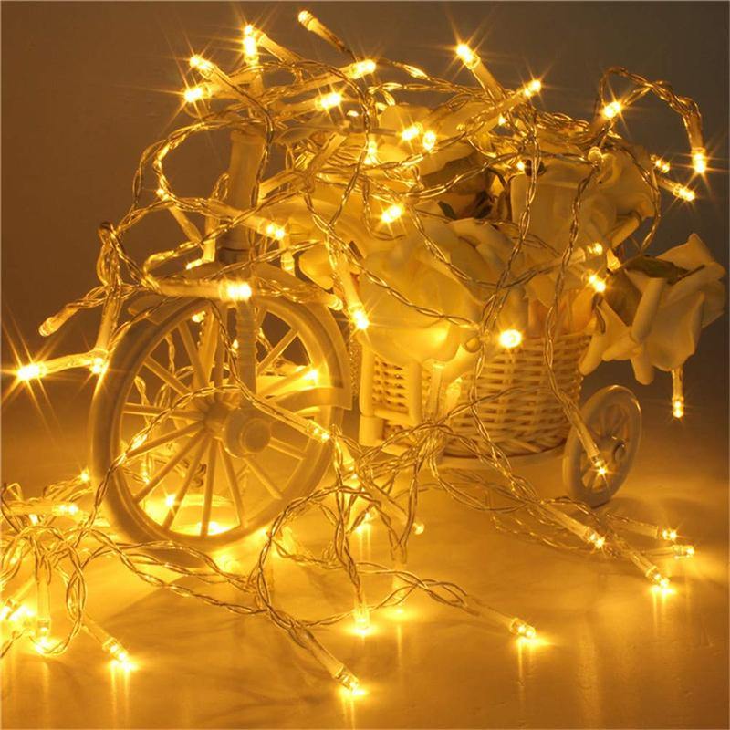 500LED 100m String Fairy Light 8 Modes Waterproof Xmas Party Wedding Curtain - MRSLM