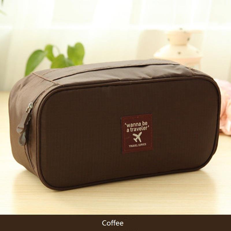 Travel Multi-function Underwear Storage Bag Bra Finishing Package Cosmetic Bag Wash Bag - MRSLM