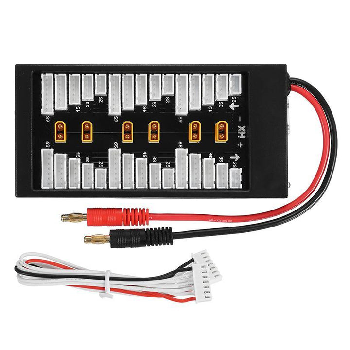 Amass XT30 Plug 2S-6S 40A Lipo Battery Parallel Charging Board for IMAX B6 UN A6 - MRSLM