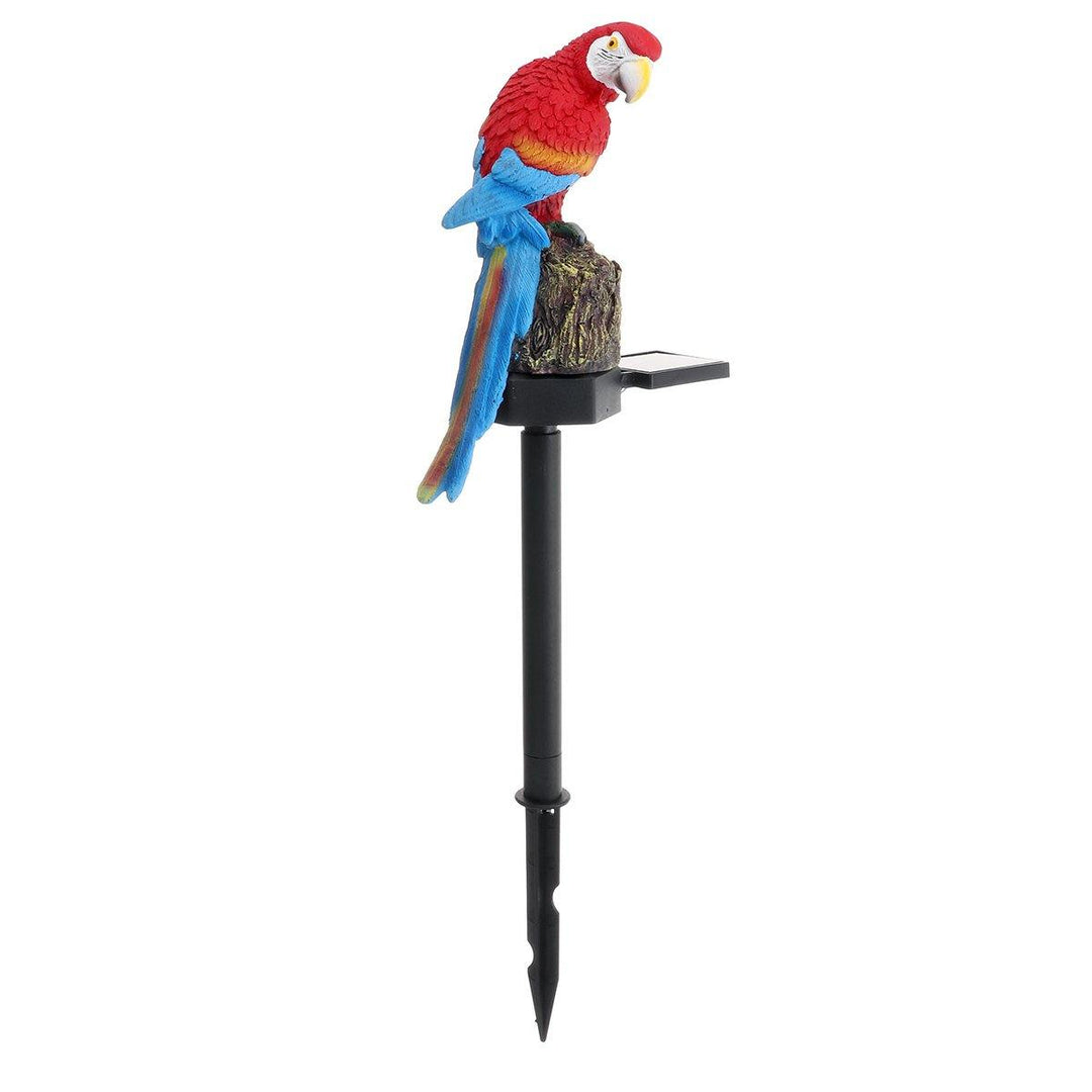 Solar Power LED Lawn Light Parrot Outdoor Waterproof Landscape Lamp Garden Decor - MRSLM