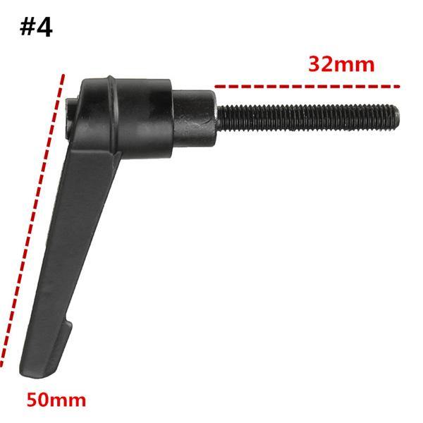 Zinc Alloy M5 16-32mm Male Thread Adjustable Clamp Handle Tool - MRSLM