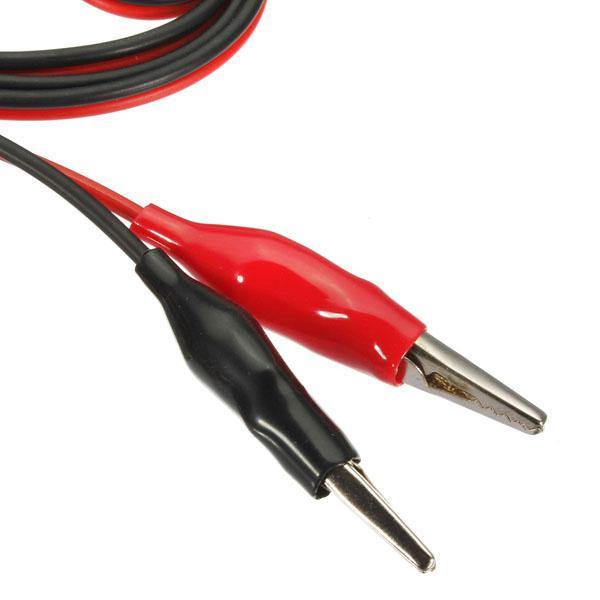 DANIU Alligator Test Lead Clip To Banana Plug Probe Cable for Multimeters - MRSLM