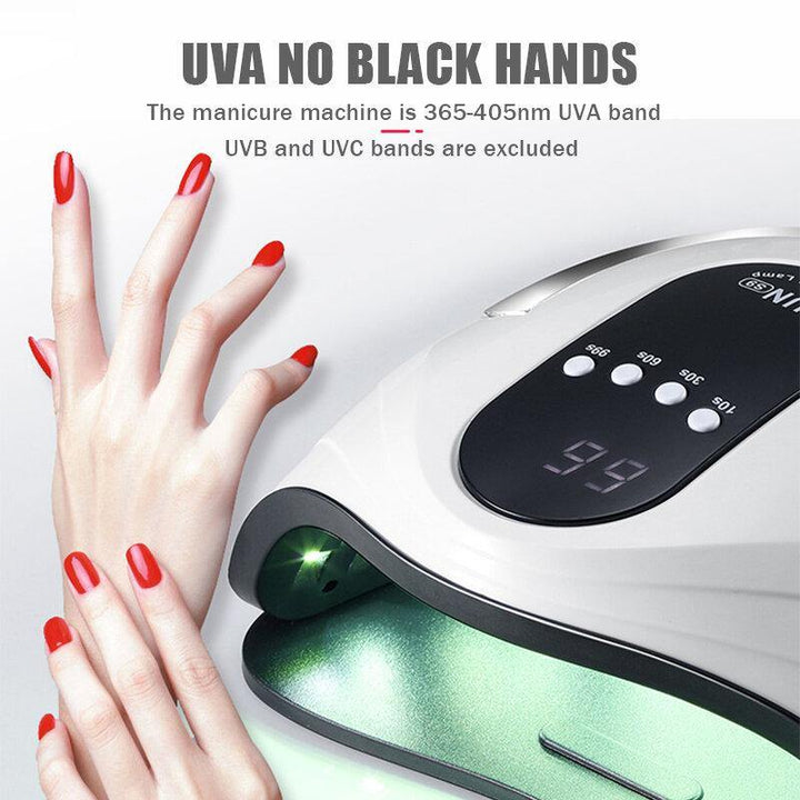 SUNS9 120W Nail UV Lamp 42 LED Lamp Beads Quick-drying Nail Phototherapy Machine - MRSLM