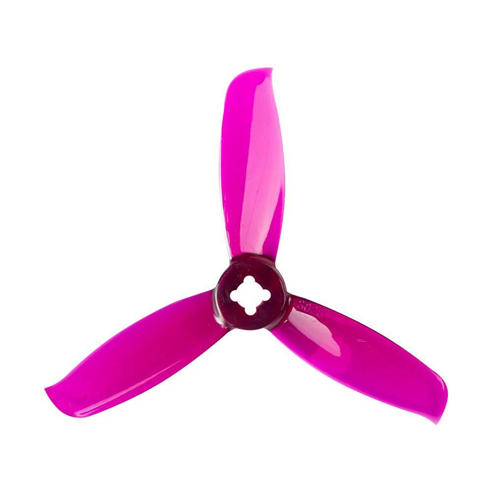 2 Pairs Gemfan Windancer 3028 3-blade Propeller Compatible 5mm/1.5mm Mounting Hole for FPV RC Drone - MRSLM