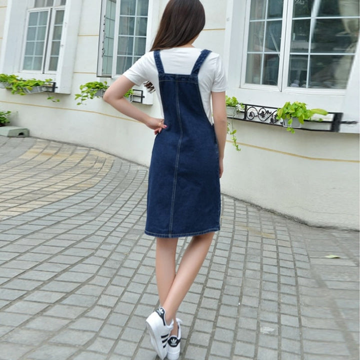 Casual Loose Overalls Dress