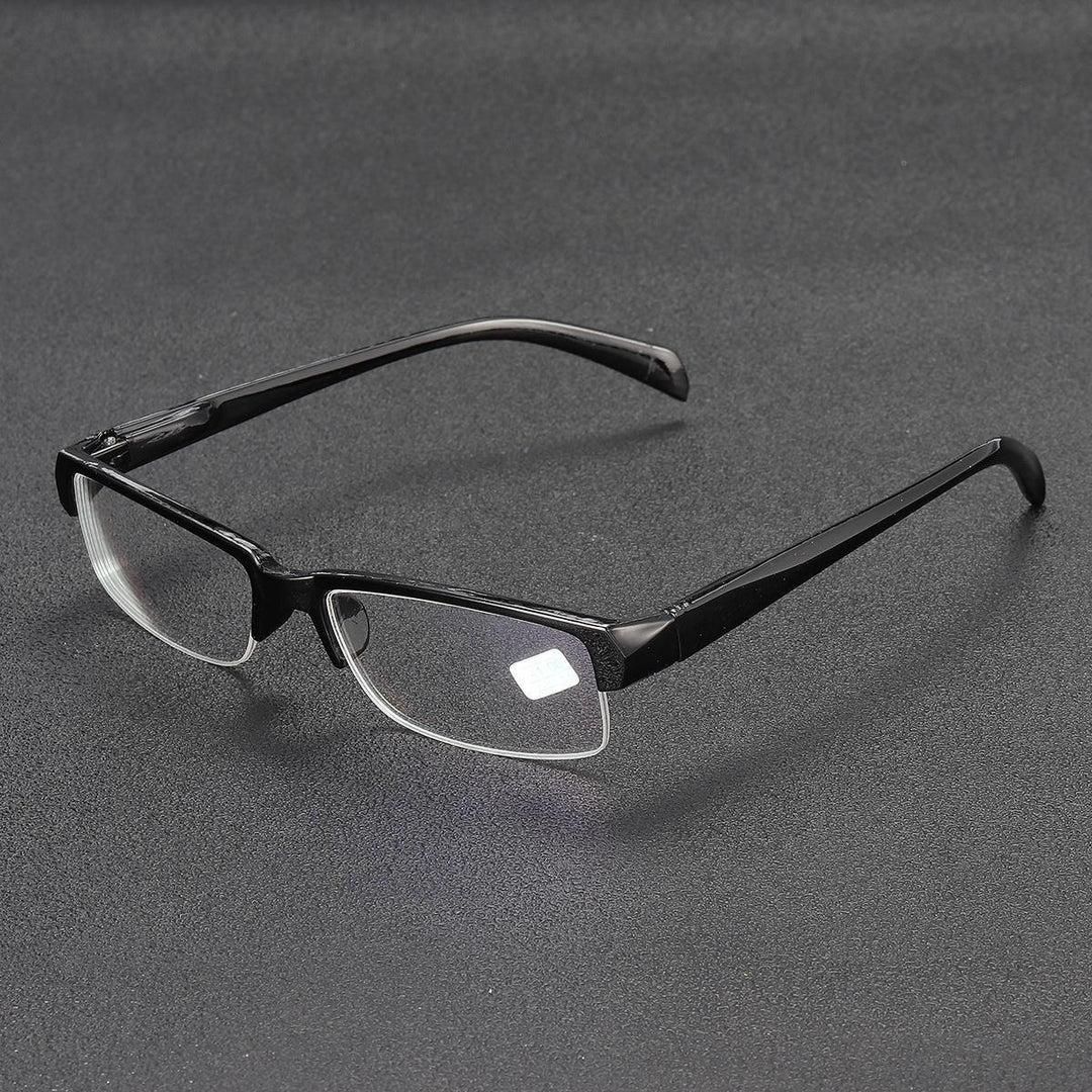 Finished Coating Myopia Glasses Clear Optical Half-rim Nearsighted Glasses -100 To -400 - MRSLM