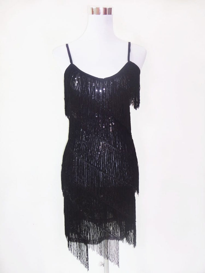 Women's Sequined Retro Dress