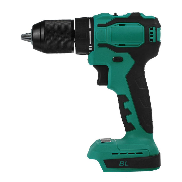 Dual Speed Brushless Electric Drill 10/13mm Chuck Rechargeable Electric Screwdriver for Makita 18V Battery - MRSLM