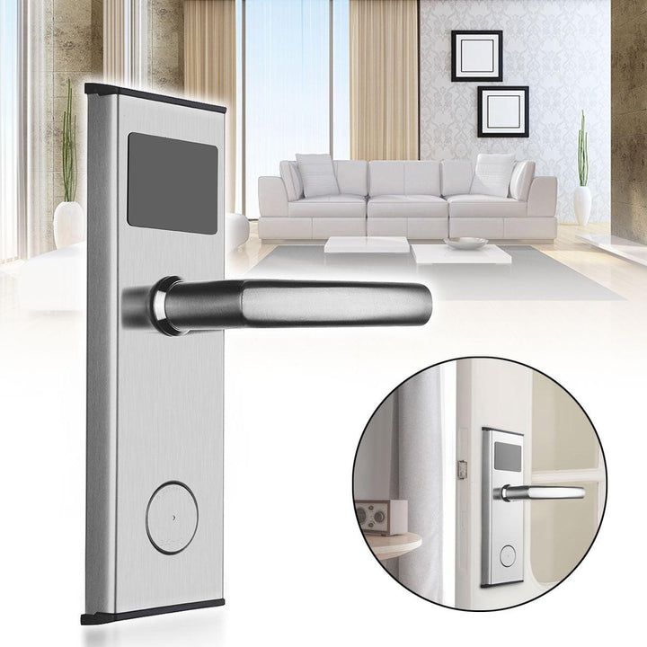 Stainless Intelligent RFID Digital Card Key Unlock Home Hotel Door Lock System - MRSLM