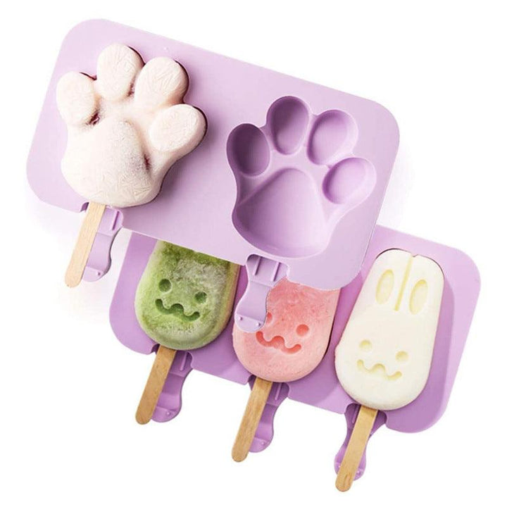 DIY Homemade Ice Cream Silicone Ice Cream Mould Summer Ice Cream Mould - MRSLM