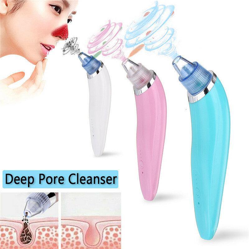 XD-5002 Face Facial Cleansing DC5V 850mA USB Electric Nose Pore Cleanser Cleaner Vacuum Beauty Machine Blackhead Zit Acne Remover Tool - MRSLM