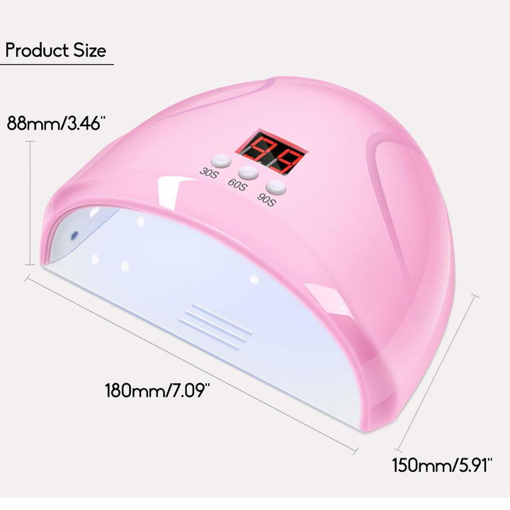 Nail Phototherapy Nail Dryer Machine Led Lamp Induction Quick-drying Household Nail Polish Glue Dryer - MRSLM