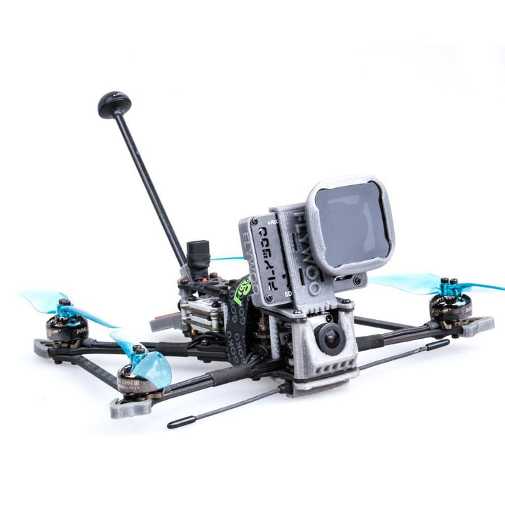 TPU Naked GoPro6/7 Mount/360Go Camera Mount for Flywoo Explorer LR 4Inch RC Drone - MRSLM