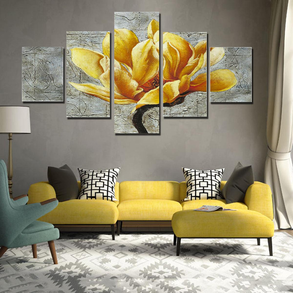 5Pcs Unframed Modern Art Oil Paintings Print Canvas Picture Home Wall ...