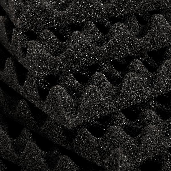 6Pcs 30x30x4cm Soundproofing Triangle Sound-Absorbing Noise Foam Tiles - MRSLM