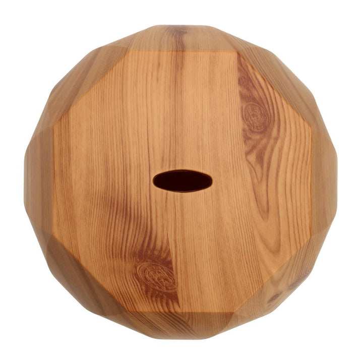 Wood Grain Rhombus Ultrasonic Air Humidifier Aroma Essential Oil Diffuser Aromatherapy Atomizer - MRSLM