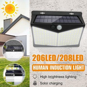 Waterproof LED Solar Light Body Induction Outdoor Night Wall Lamp for Garden Fence Patio - MRSLM