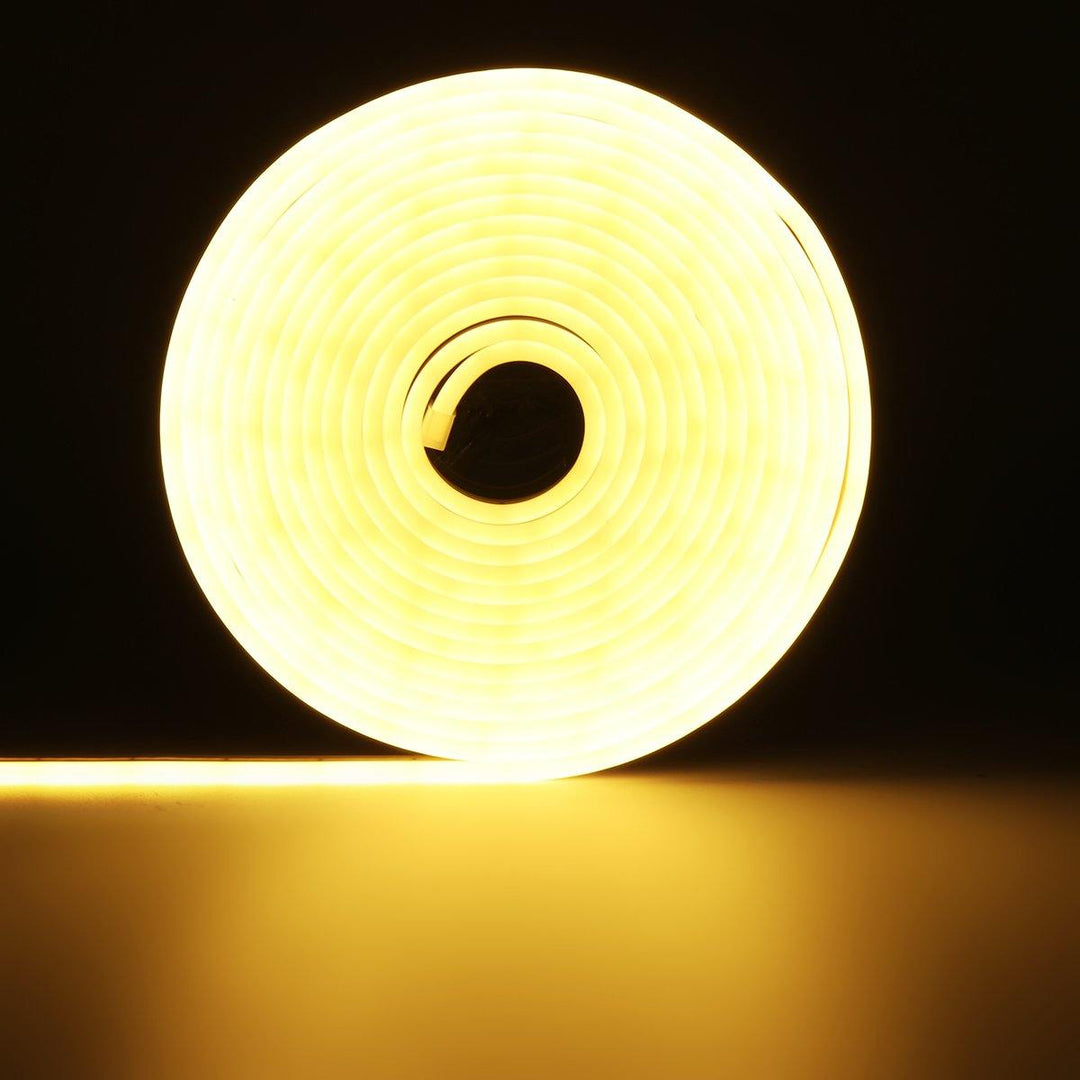 DC12V 5M Flexible Neon EL Wire Light SMD2835 Waterproof Silicone LED Strip Tube Lamp Outdoor Decoration - MRSLM