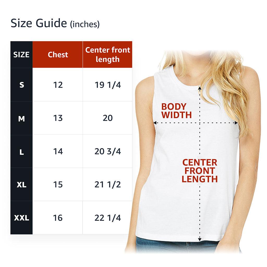 Let Your Heart Guide You Women's Muscle Tank - Love Couple Tank Top - Colorful Workout Tank - MRSLM