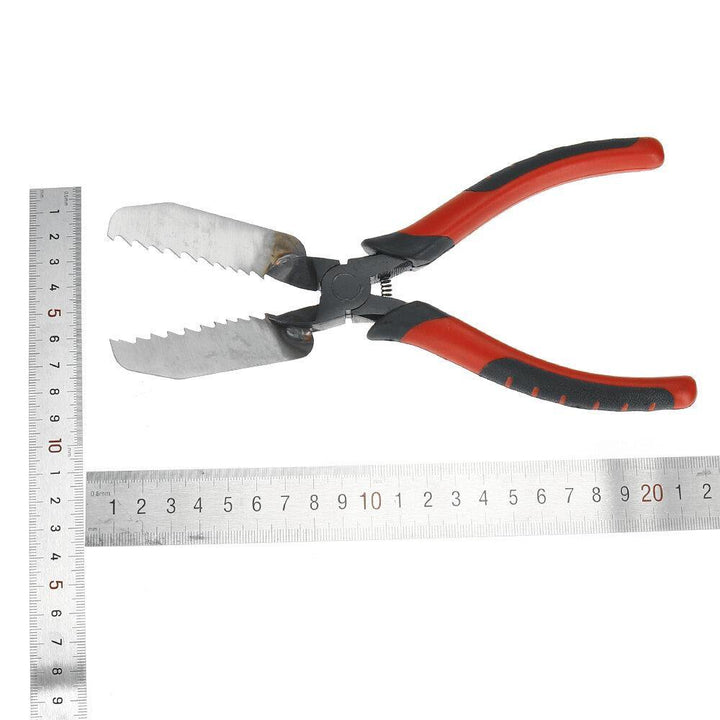 Large Serrated Pliers Black And Red Coloured Pliers - MRSLM