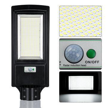 3500W 462/936 LED Solar Street Light PIR Motion Sensor Outdoor Wall Lamp+Remote - MRSLM