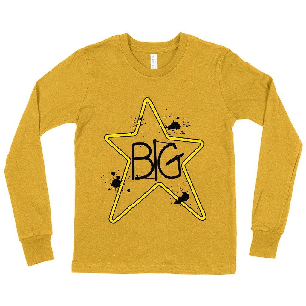 Kids' Big Star Long Sleeve T-Shirt - Big Star Vintage T-Shirt - MRSLM