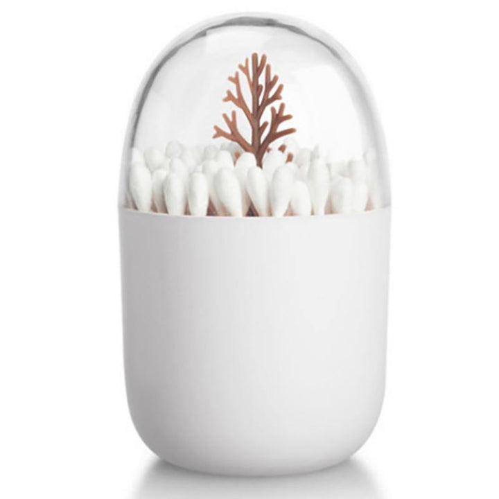 Animal Plant Multifunctional Dustproof Storage Box Cartoon Cotton Swab Box - MRSLM