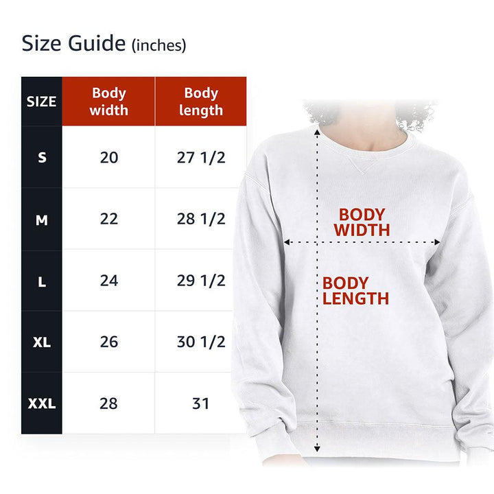 Confidence Crewneck Sweatshirt - Best Design Women's Sweatshirt - Cool Print Sweatshirt - MRSLM