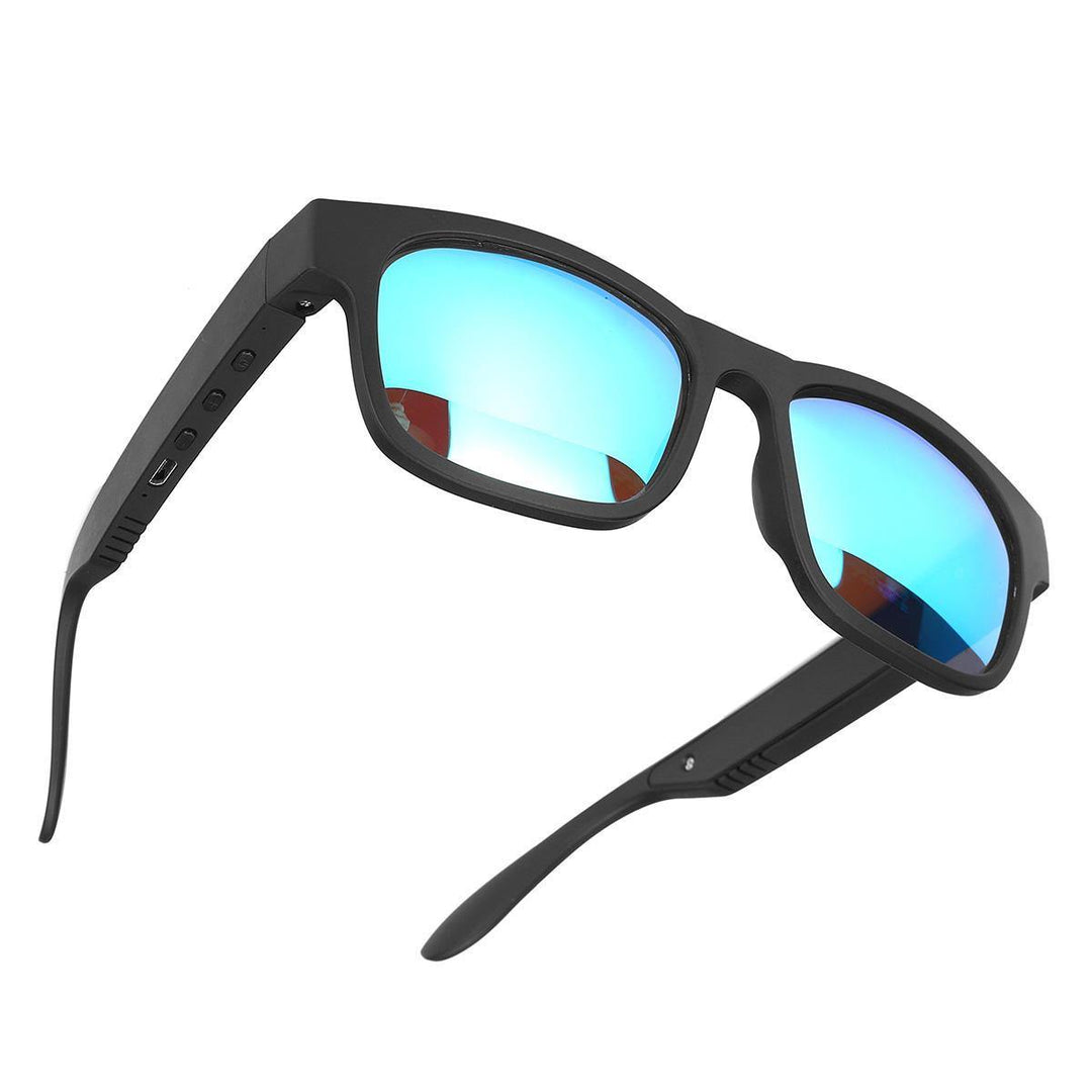 Polarized Sunglasses 5.0 Bluetooth Bone Conduction Headset Stereo Smart Glass Music Bluetooth Headphone Sunglasses Loudspeaker - MRSLM