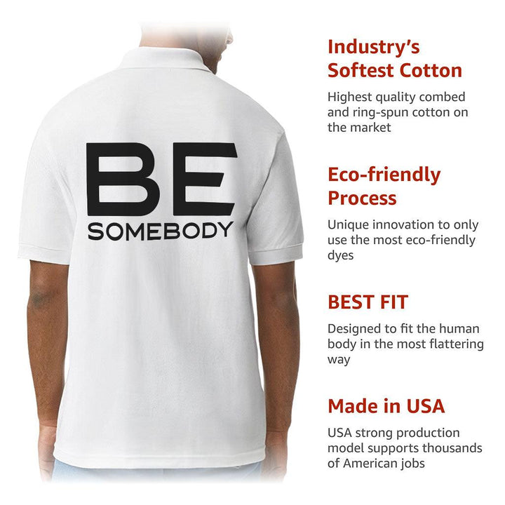 Be Somebody Jersey Sport T-Shirt - Motivational T-Shirt - Cool Printed Sport Tee - MRSLM