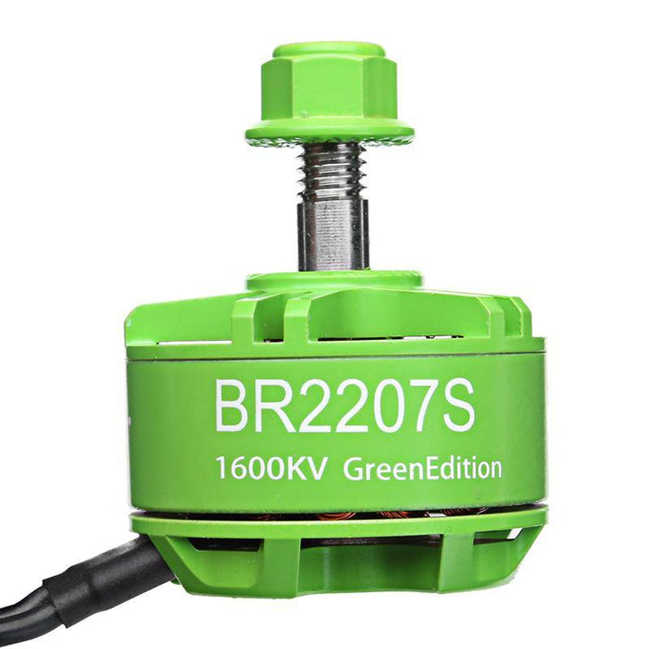 Racerstar 2207 BR2207S Green Edition 1600KV 2200KV 2500KV 3-6S Brushless Motor For RC Drone Frame - MRSLM