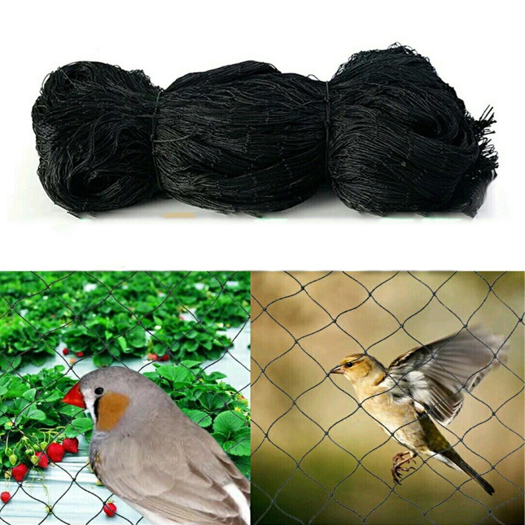 5M Wide Garden Anti Bird Net Netting Heavy Duty Net Strong Garden Plant Crops Fruit Mesh - MRSLM