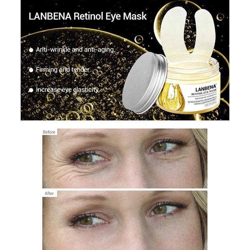 Functional Eye Mask Soothes Wrinkles Removes Edema Anti Aging Lifts Tightens Eye Mask - MRSLM