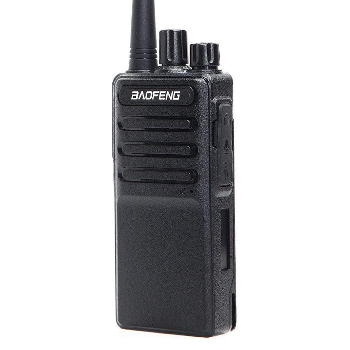 2pcs Baofeng BF-V9 Mini Walkie Talkie USB Fast Charge 5W UHF 400-470MHz Ham CB Portable Two Way Radio - MRSLM