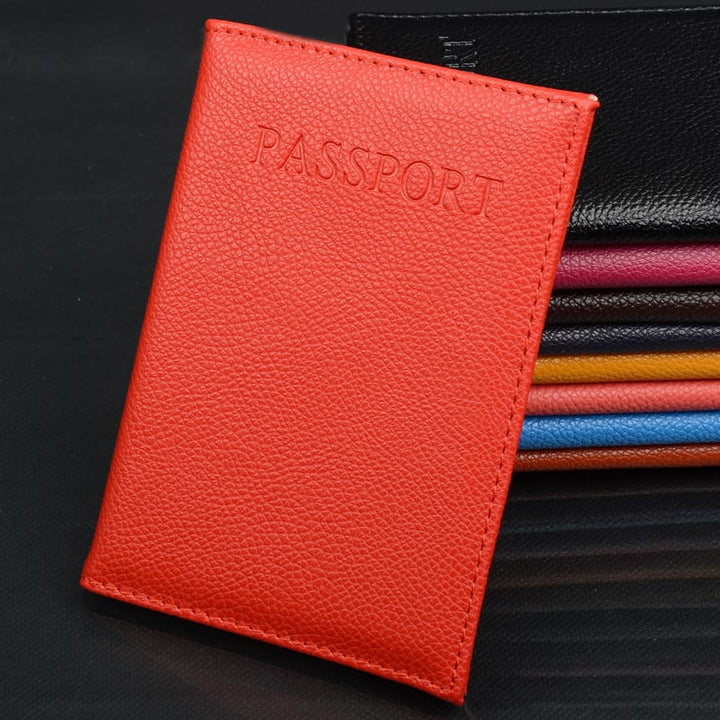 Women's Colorful Passport Holder