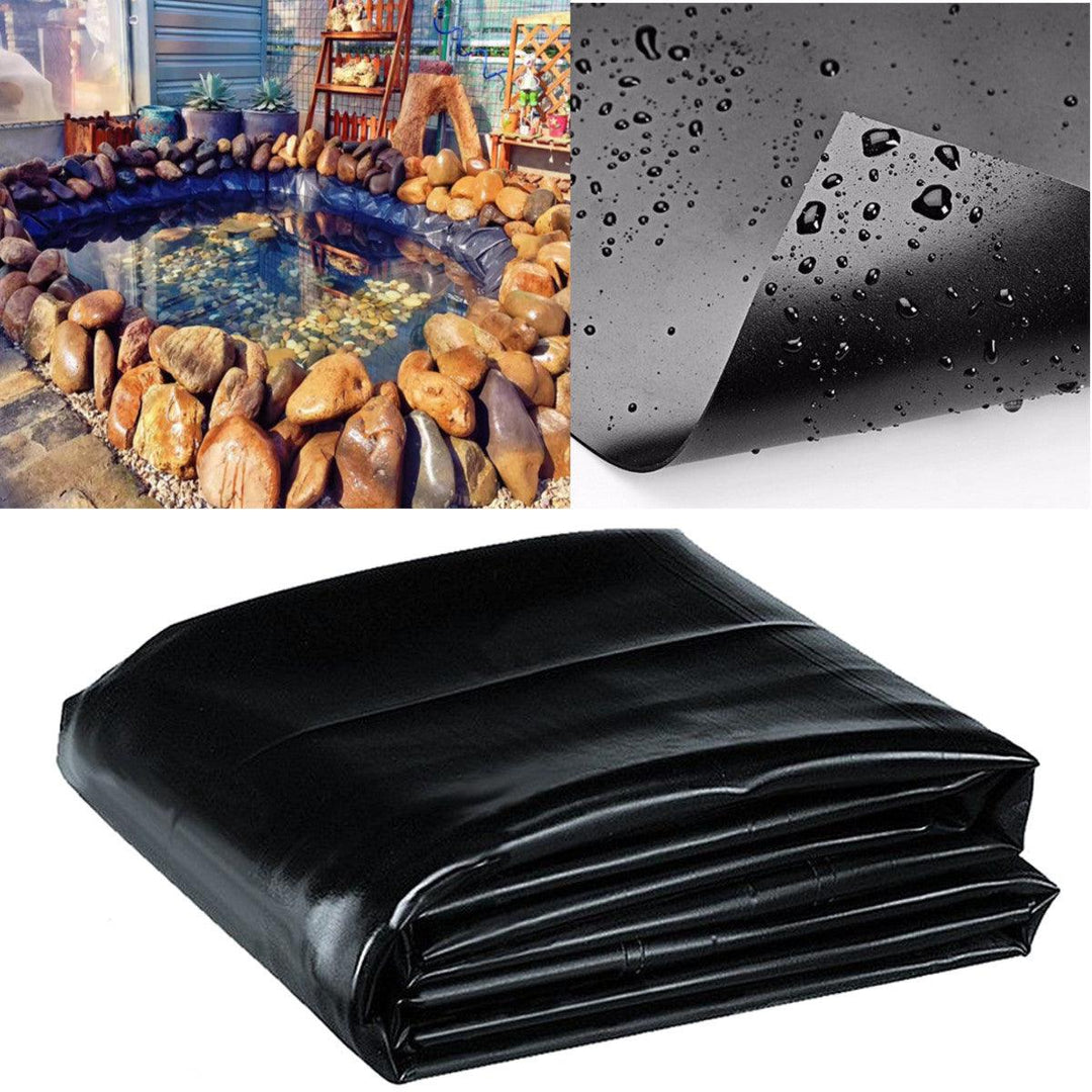 8-32ft Sizes Fish Pond Liner Gardens Pools PVC Membrane Reinforced Landscaping Cover - MRSLM