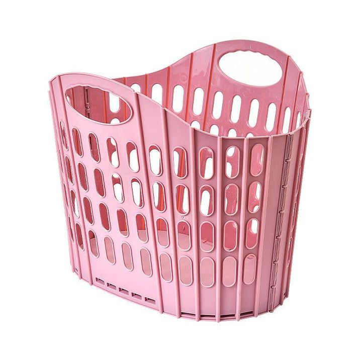 Plastic Household Toilet Folding Dirty Laundry Basket - MRSLM