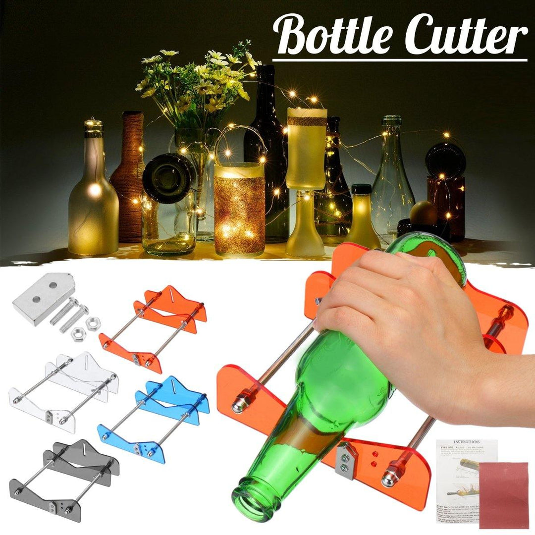 DIY Glass Bottle Cutter Cutting Machine Kit Craft Party Recycle Tool - MRSLM