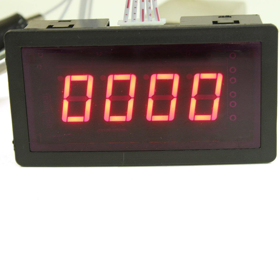 Red LED Tachometer RPM Speed Meter with Proximity Switch Sensor NPN - MRSLM