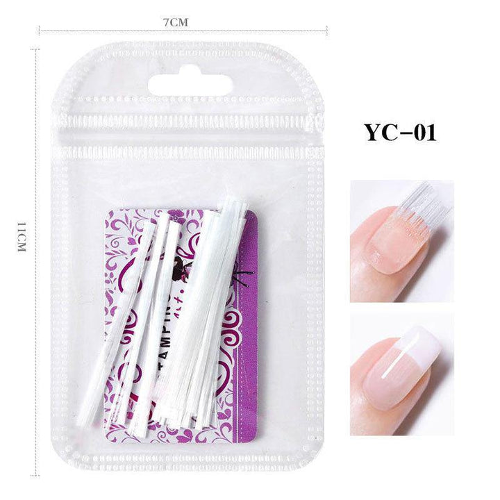 Nail Extension Fibre Paper-free Tray Rapid Extension Fiberglass Manicure Tools - MRSLM