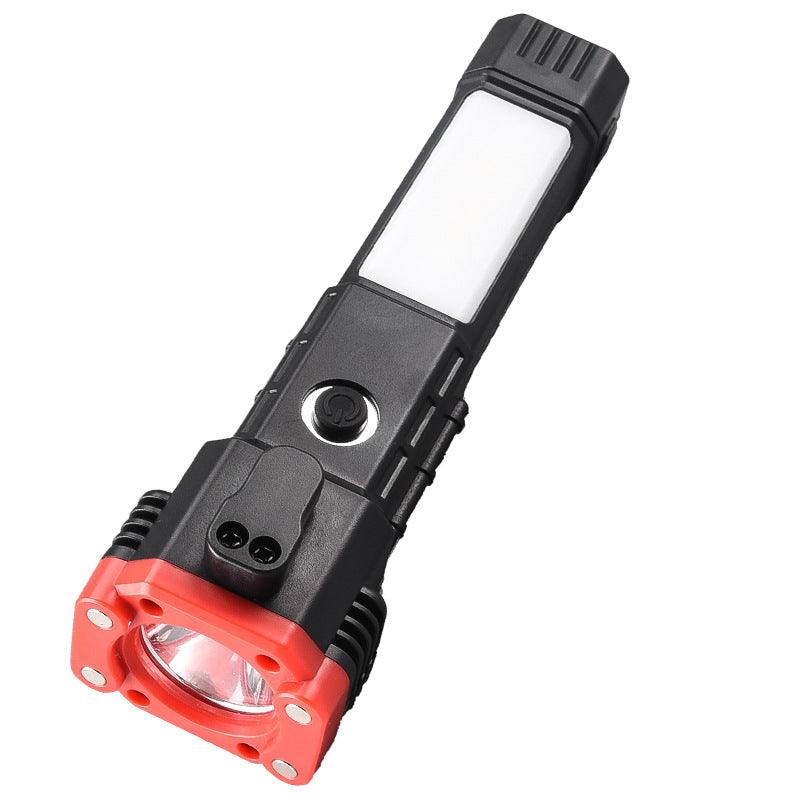 Multifunctional Lighted Flashlight With Safety Hammer - MRSLM