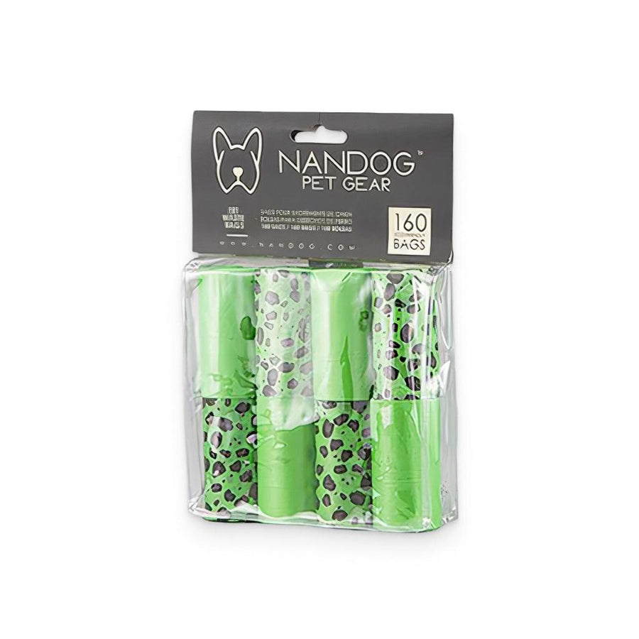 Green Leopard Poop Bags - MRSLM