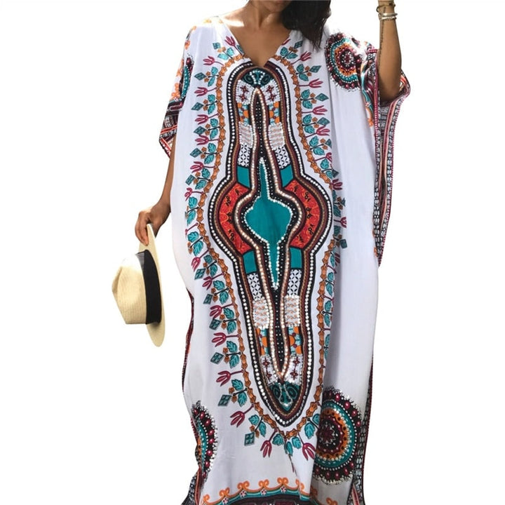 Women's Boho Style Printed Dress