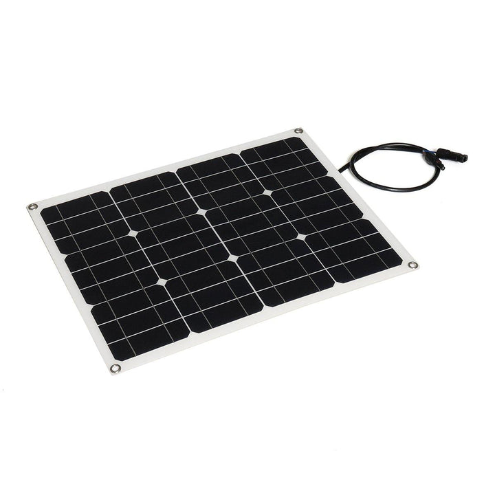 40W Solar Panel Controller Car Charger MC4 Output Battery Clip Solar Power Panel - MRSLM