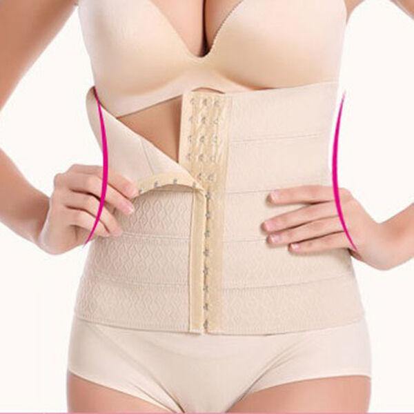 Breathable Elastic Corset Waist Trainer Body Shaper Slim Belt Modeling Strap Shapewear - MRSLM